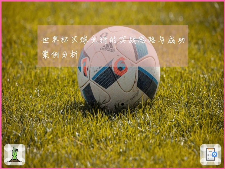 世界杯买球竞猜的实战思路与成功案例分析