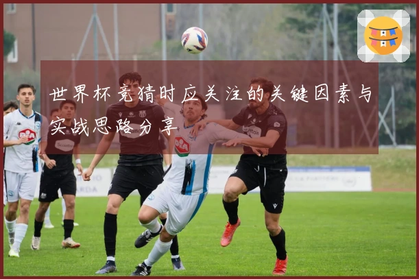 世界杯竞猜时应关注的关键因素与实战思路分享